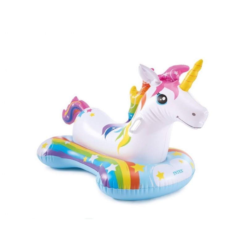 Zabawka do pływania - Unicorn Ride-on Intex 57552 Pool Garden Party