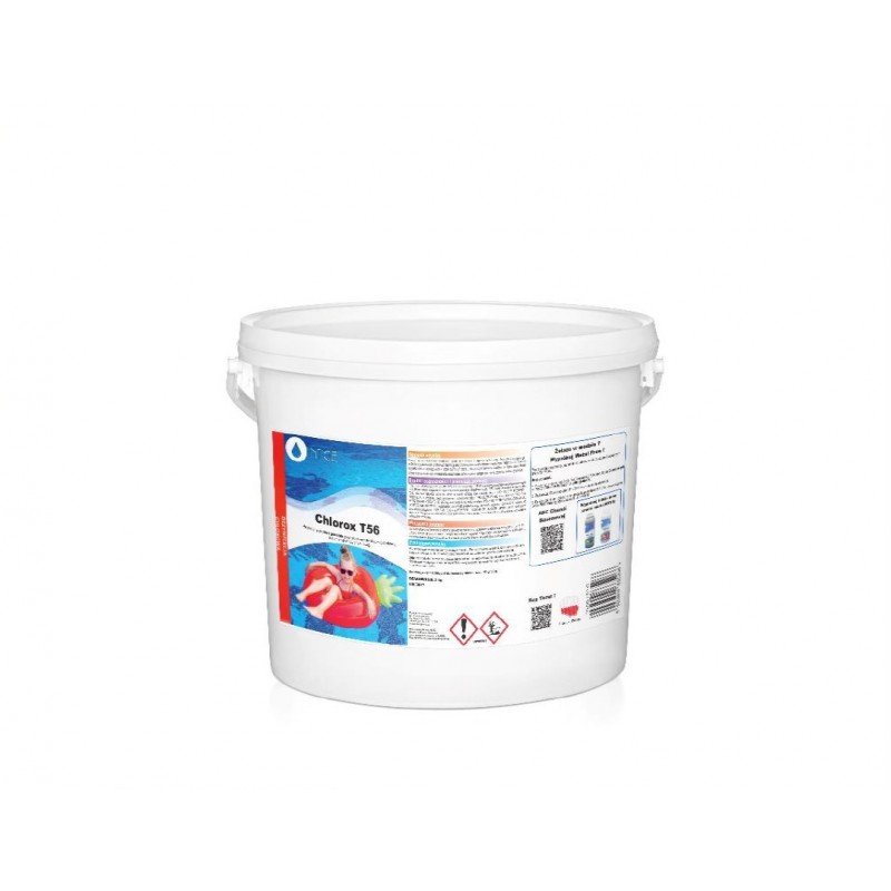 Chlor szok granulki Chlorox T56 - 5 kg NTCE