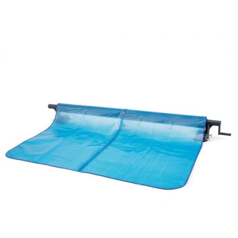 Nawijak pokrywy solarnej do basenów prostokątnych Intex 28051 Pool Garden Party