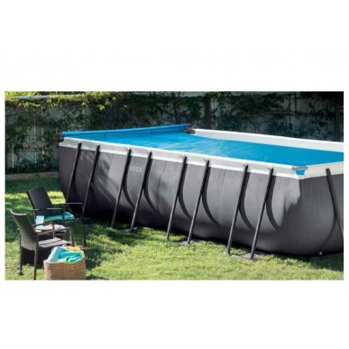 Nawijak pokrywy solarnej do basenów prostokątnych Intex 28051 Pool Garden Party
