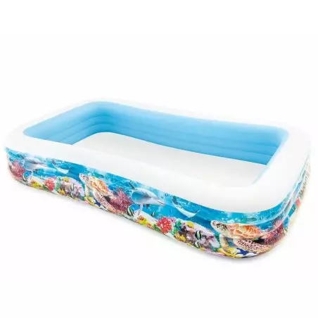 Basen familijny - Morskie Życie 305 x 183 x 56 cm Intex 58485 Pool Garden Party