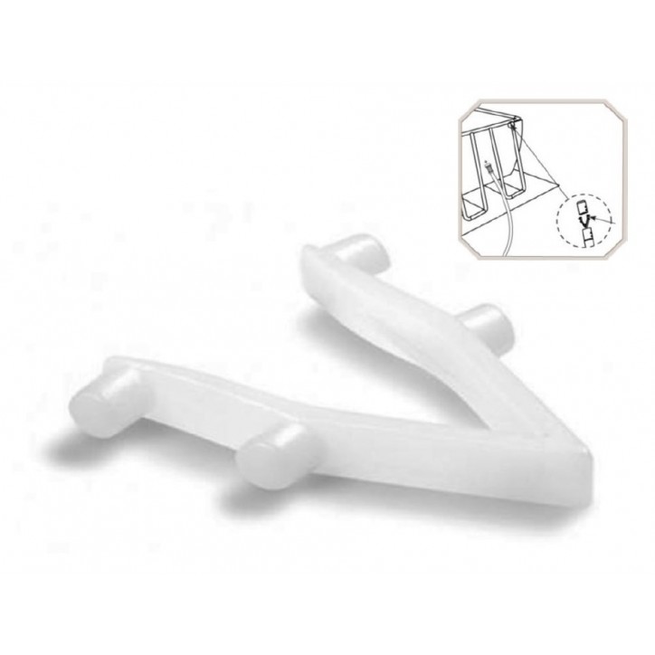 Zacisk sprężynowy podwójny do basenów Prism Metal Frame, Oval Frame Pool Intex Zacisk sprężynowy podwójny do basenów Prism Metal Frame, Oval Frame Pool Intex