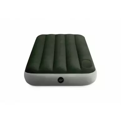 Materac do spania 76 x 191 x 25 cm Downy Cot z wbudowaną pompką nożną Intex 64760 Pool Garden Party