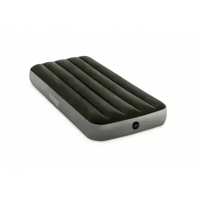 Materac do spania 76 x 191 x 25 cm Downy Cot z wbudowaną pompką nożną Intex 64760 Pool Garden Party