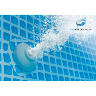 Pompa filtrująca piaskowa 10 m3 z generatorem chloru 11 g / h Intex 26680 Pool Garden Party