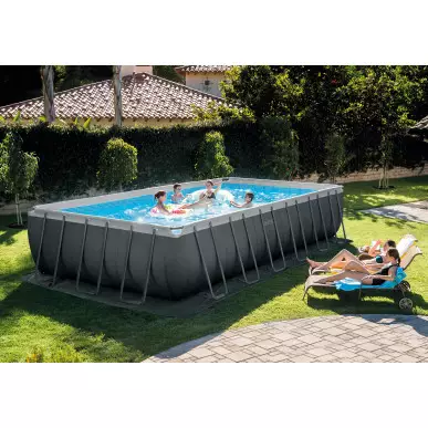 Pompa filtrująca piaskowa 10 m3 z generatorem chloru 11 g / h Intex 26680 Pool Garden Party