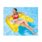 Materac - Pływający Fotel - żółty Intex