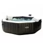 Basen SPA Jet & Bubble Deluxe 4 os.z filtrem, zmiękczaczem wody i systemem solankowym Intex Basen SPA Jet & Bubble Deluxe 4 os.z filtrem, zmiękczaczem wody i systemem solankowym Intex
