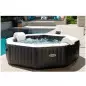 Basen SPA Jet & Bubble Deluxe 4 os.z filtrem, zmiękczaczem wody i systemem solankowym Intex Basen SPA Jet & Bubble Deluxe 4 os.z filtrem, zmiękczaczem wody i systemem solankowym Intex