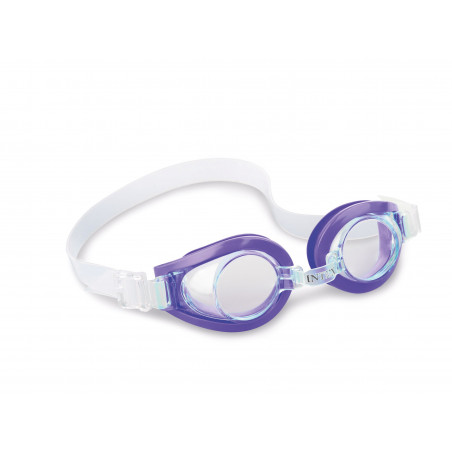 Okularki pływackie dla dzieci fioletowe 55602 Intex