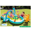 Plac zabaw - Tęczowa ślizgawka z kółkami 57453 Intex Pool Garden Party