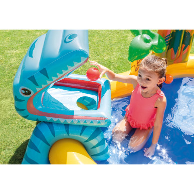 Plac zabaw - Dinosaur Play Center Intex 57444 Pool Garden Party