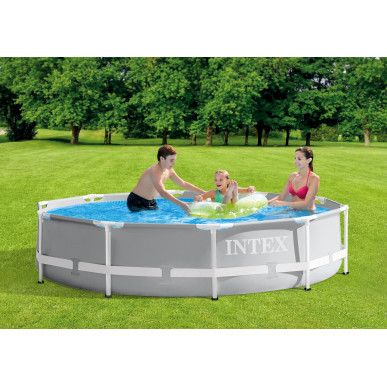 Basen ogrodowy stelażowy 305 x 76 cm - zestaw Intex 26700 Pool Garden Party