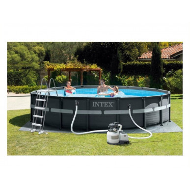 Niecka basenowa do basenu okrągłego Ultra 549 x 132 cm Intex 12436A Pool Garden Party