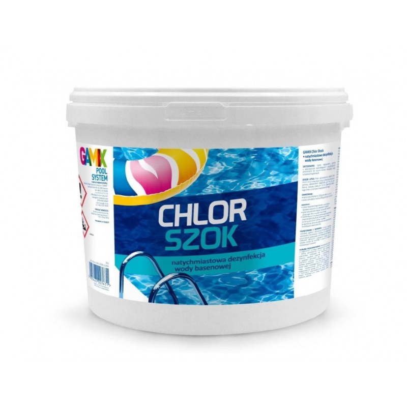 Chlor szok granulki - 3 kg Gamix