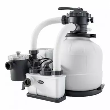Pompa filtrująca piaskowa 10 m3 z generatorem chloru 11 g / h Intex 26680 Pool Garden Party