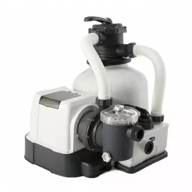 Pompa filtrująca piaskowa 10 m3 z generatorem chloru 11 g / h Intex 26680 Pool Garden Party
