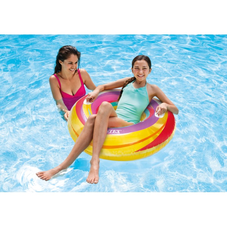 Koło do pływania z uchwytami - 91 cm Intex Koło do pływania z uchwytami - 91 cm Intex