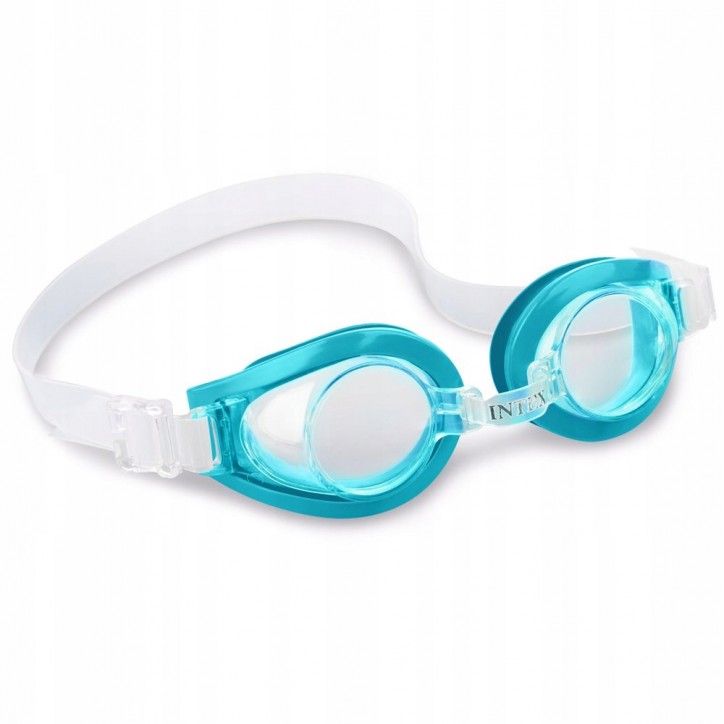 Okularki pływackie dla dzieci lazurowe Intex