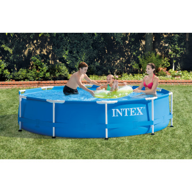 Basen ogrodowy stelażowy 305 x 76 cm - zestaw Intex 28202 Pool Garden Party