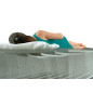 Materac do spania 137 x 191 x 25 cm Pillow Rest Classic Full z wbudowaną pompką elektryczną Intex