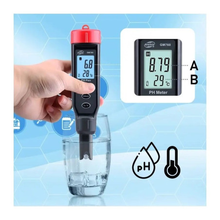 Miernik automatyczny pH wody w basenie