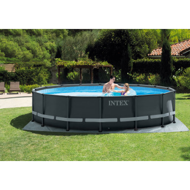 Niecka basenowa do basenu okrągłego Ultra 488 x 122 cm Intex 12434A Pool Garden Party