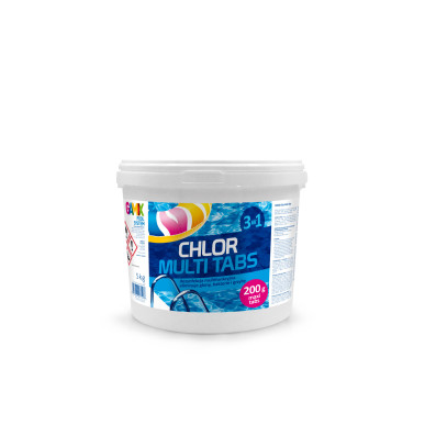 Multitabletki chlorowe 200 g - 3w1- 5 kg Gamix Pool Garden Party