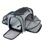 Torba / transporter dla psa, kota czarny 40 x 25 x 25 cm 8 kg max.