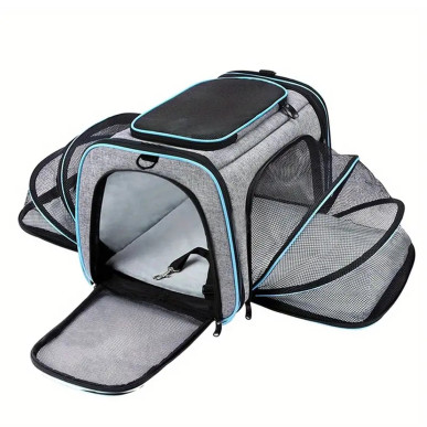 Torba / transporter dla psa, kota czarny 40 x 25 x 25 cm 8 kg max. RC-K-745 Pool Garden Party