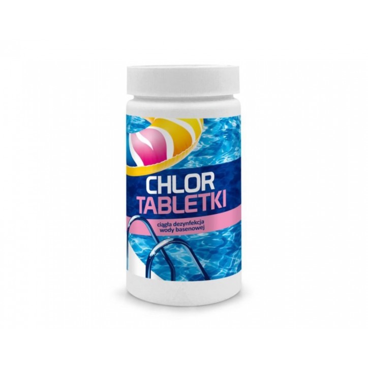 Chlor w tabletkach 200 g - 1 kg Gamix