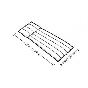 Materac kampingowy 67 x 184 x 17 cm Intex