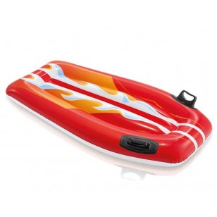 Deseczka do pływania Rider 112 x 62 cm czerwona Intex 58165-C Pool Garden Party
