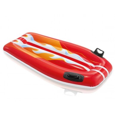 Deseczka do pływania Rider 112 x 62 cm czerwona Intex 58165-C Pool Garden Party