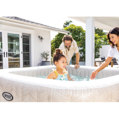 Basen SPA Chevron Deluxe babelkowe Intex 28472 Pool Garden Party