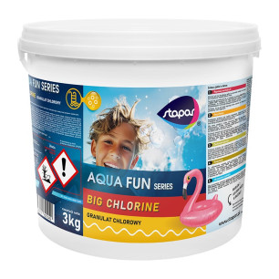 Chlor Szok Chlorine granulki - 3 kg Stapar  S621049 Pool Garden Party