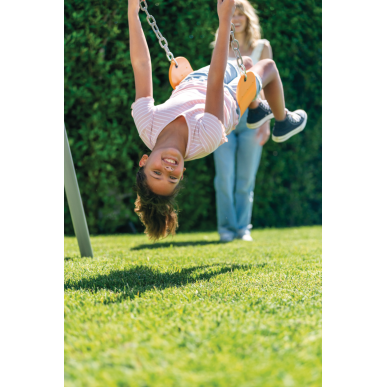 Huśtawka ogrodowa Dwa elementy szara Intex 44122 Pool Garden Party