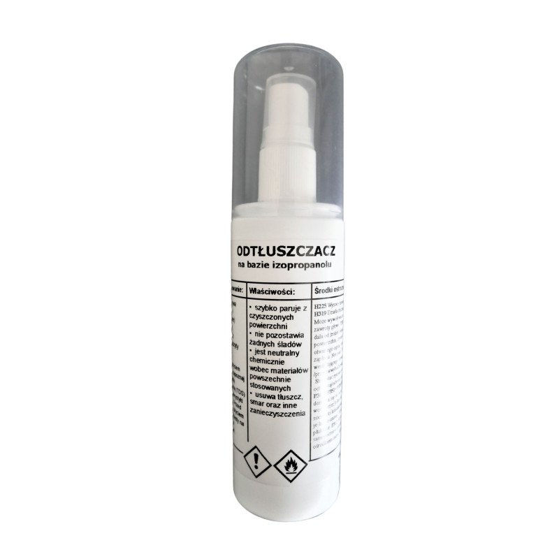 Odtłuszczacz izopropanol do PCV