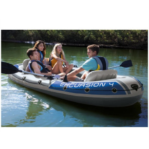 Ponton Excursion 4 z wyposażeniem Intex