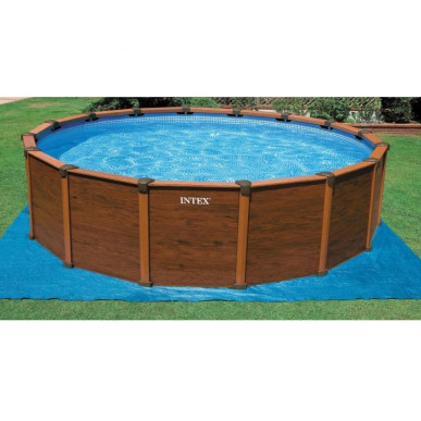 Niecka basenowa do basenu Sekwoja i Graphite 478 x 12 4cm Intex 11490A Pool Garden Party