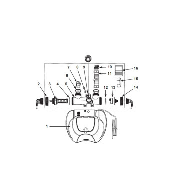 Elektroda chlorowa do generatorów chloru Intex 12995 Pool Garden Party