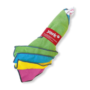 Ścierki z mikrofibry uniwersalne wielokrotnego użytku 4 sztuki YORK YO4026180-003034