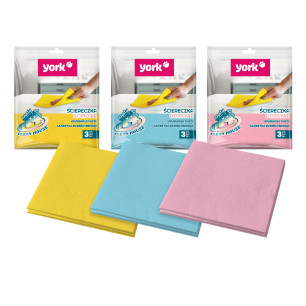 Ściereczka domowa uniwersalna Mix kolorów 3 sztuki YORK