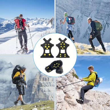 Raki na Buty Raczki Kolce Antypoślizgowe Nakładki Gumowe Zimowe r 42-48- RC-K-2060-Pool Garden Party