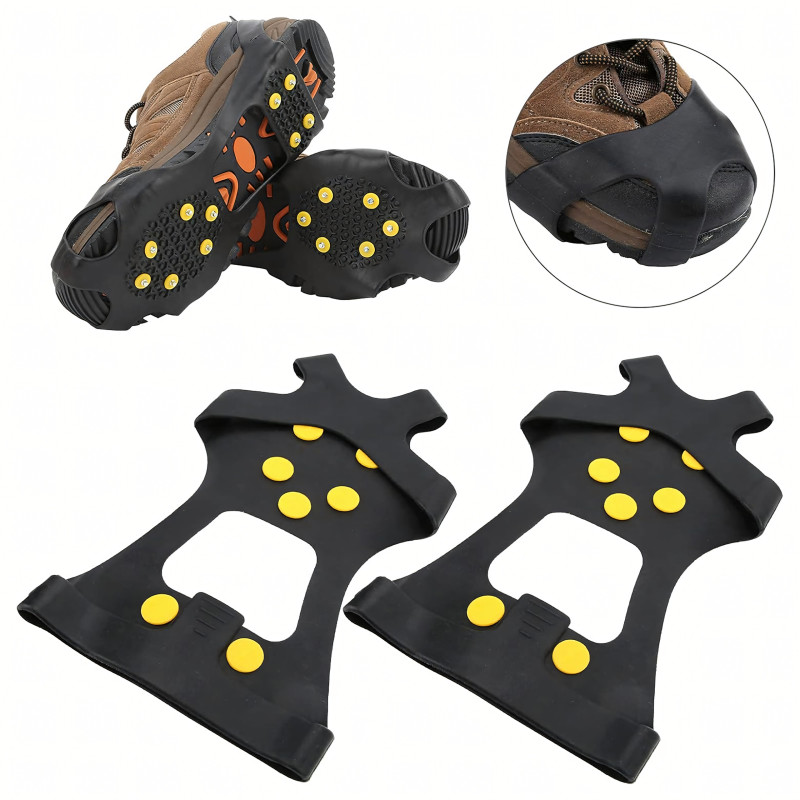 Raczki na Buty Raczki Kolce Antypoślizgowe Nakładki Gumowe Zimowe r 39-44