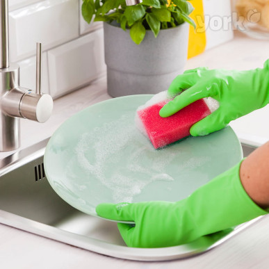 Zmywak Myjka Gąbka Kuchenna 10 szt. do mycia naczyń dwuwarstwowe kolorowe YORKYO3030030-012254