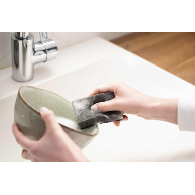 Zmywak Myjka Gąbka Kuchenna MAXI BLACK 5 szt. do mycia naczyń dwuwarstwowe YORK YO3030330-012109