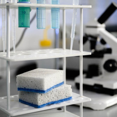 Zmywak Myjka Gąbka Kuchenna BACTERIA STOP 10 szt. do mycia naczyń dwuwarstwowe YORK YO3034010-009799