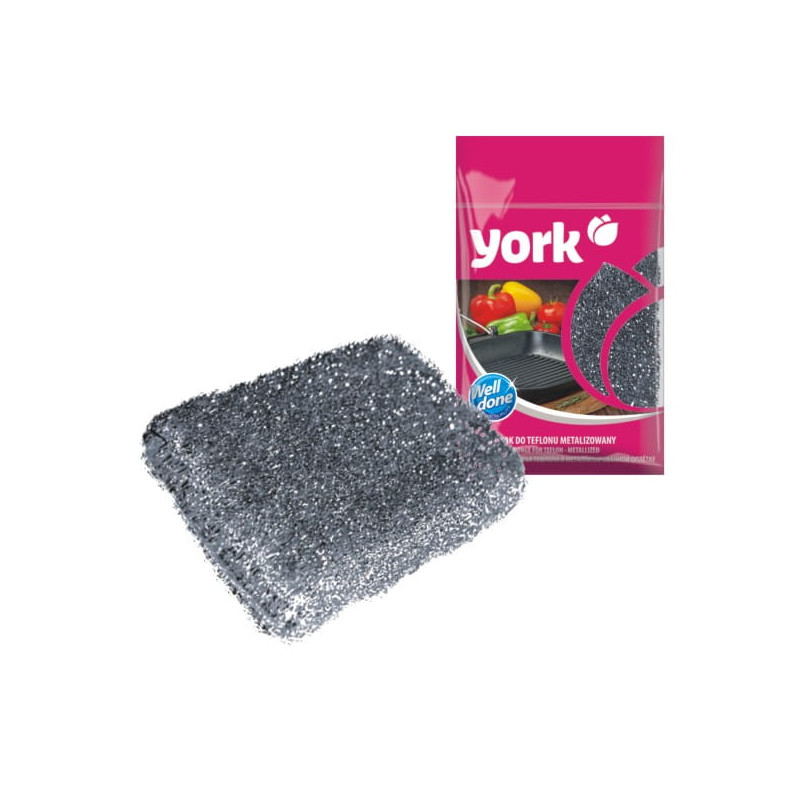 Zmywak z teflonu metalizowany Mix kolorów YORK