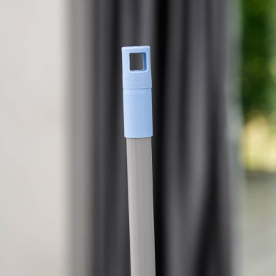 Miotła gumowa do zamiatania podłóg 24 cm BACTERIA STOP + kij teleskopowy YORK YO4051300-002925